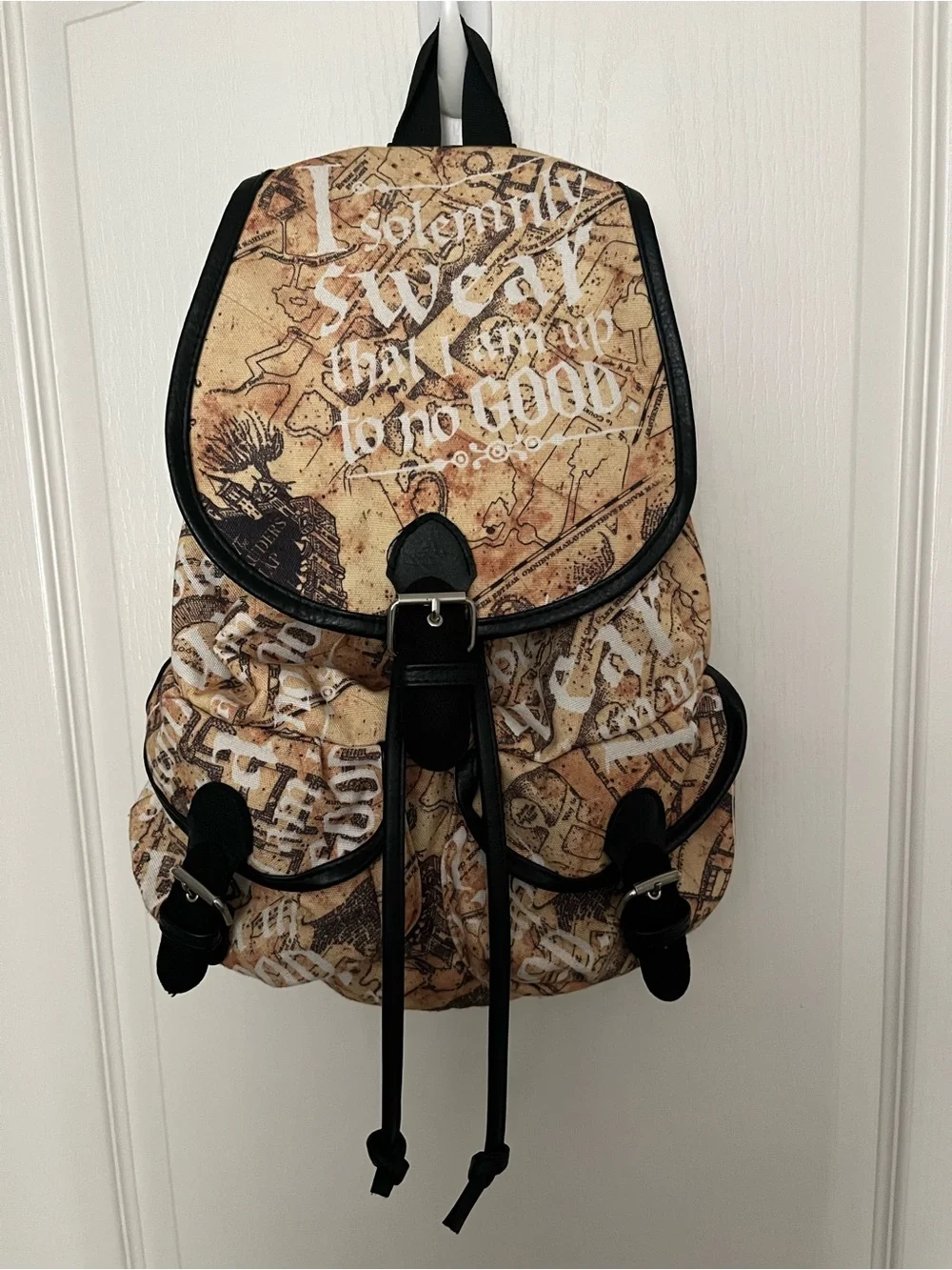 Harry Potter Backpack with Black Trim